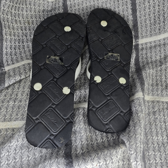 Sam Edelman Black Flip Flops Size 10 - Picture 4 of 5